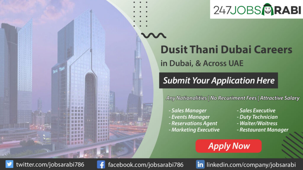 Dusit Thani Dubai Careers
